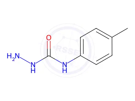 Chemical structure of N-(4-methylphenyl)hydrazinecarboxamide