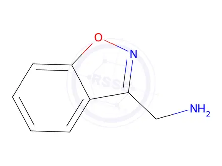 Chemical structure of 1,2-benzoxazol-3-ylmethanamine