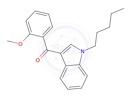 Chemical structure of RCS-4 2-methoxy isomer