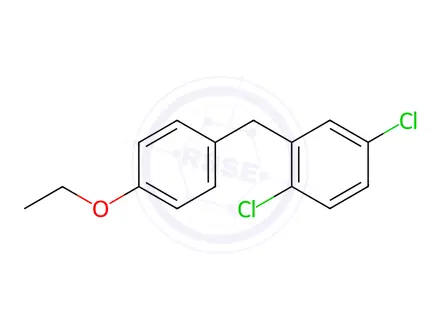Chemical structure of Dapagliflozin Impurity 351