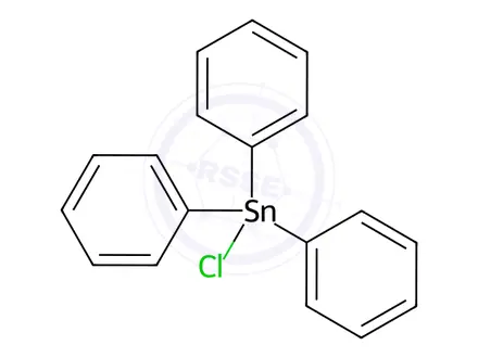 Chemical structure of Fentin-chloride