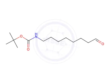 Chemical structure of tert-Butyl 8-oxooctylcarbamate