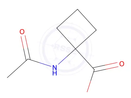 Chemical structure of 1-Acetamidocyclobutane-1-carboxylic acid