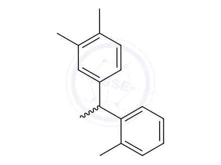 Chemical structure of 1,2-DIMETHYL-4-(1-O-TOLYL-ETHYL)-BENZENE
