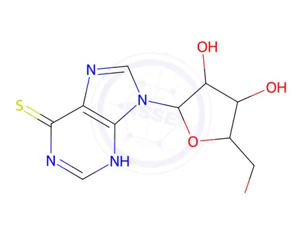 Chemical structure of Ateganosine Impurity 64