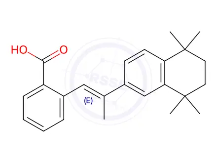 Chemical structure of Palovarotene Impurity 150