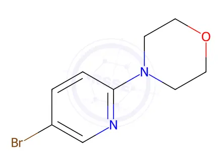 Chemical structure of 4-(5-Bromopyridin-2-yl)morpholine