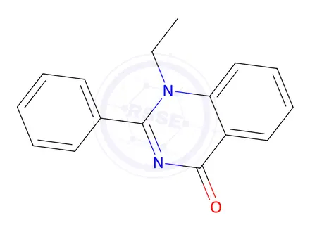Chemical structure of 1-Ethyl-2-phenylquinazolin-4(1H)-one