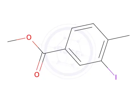Chemical structure of Methyl 3-iodo-4-methylbenzoate