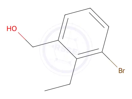 Chemical structure of 3-bromo-2-ethylbenzenemethanol