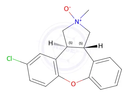 Chemical structure of Asenapine N-Oxide