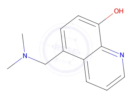 Chemical structure of 5-((Dimethylamino)methyl)quinolin-8-ol