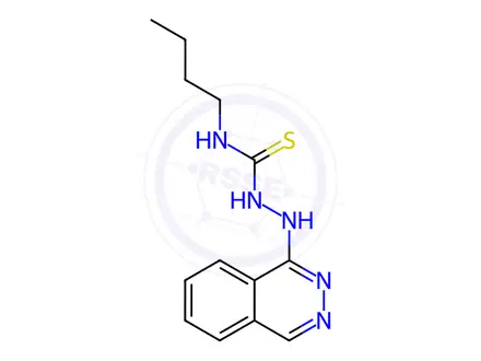 Chemical structure of N-Butyl-2-(phthalazin-1-yl)hydrazinecarbothioamide