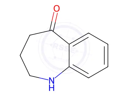 Chemical structure of 1,2,3,4-Tetrahydro-benzo[b]azepin-5-one