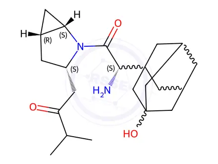 Chemical structure of Saxagliptin Impurity 200