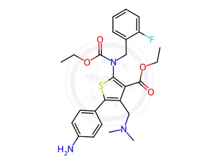 Chemical structure of Relugolix Impurity 223