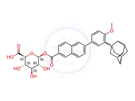 Chemical structure of Adapalene Impurity 50