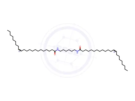 Chemical structure of (Z,Z)-N,N'-hexane-1,6-diyldidocos-13-enamide