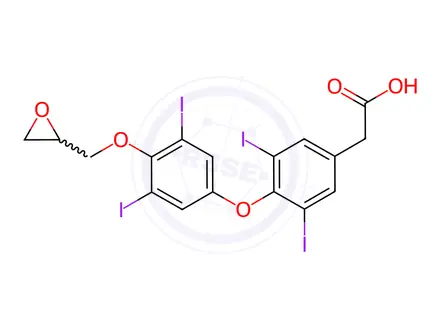 Chemical structure of Tiratricol Impurity 41