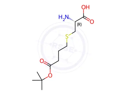 Chemical structure of Acetylcysteine Impurity 102