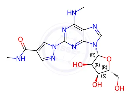 Chemical structure of Regadenoson Impurity 135
