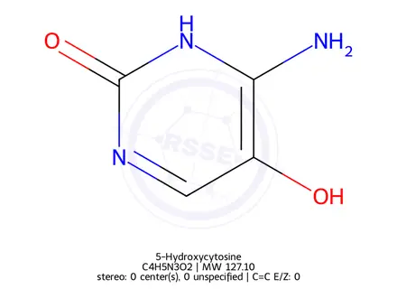 Chemical structure of 5-Hydroxycytosine