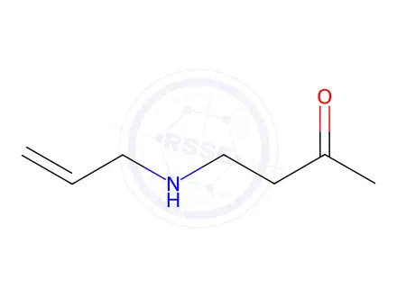 Chemical structure of 2-Butanone, 4-(2-propenylamino)-(9CI)