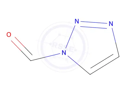 Chemical structure of 1H-1,2,3-Triazole-1-carbaldehyde