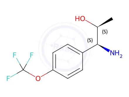 Chemical structure of (1S,2S)-1-AMINO-1-[4-(TRIFLUOROMETHOXY)PHENYL]PROPAN-2-OL