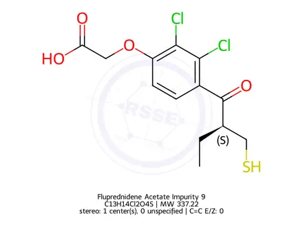 Chemical structure of Fluprednidene Acetate Impurity 9