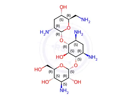 Chemical structure of Tobramycin