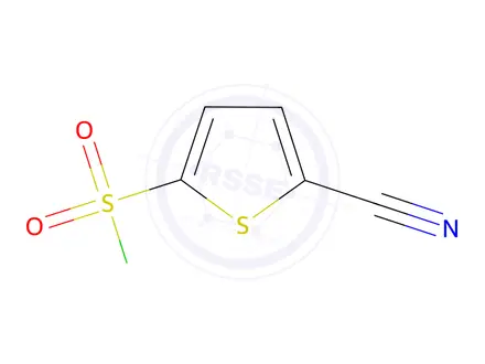 Chemical structure of 5-cyanothiophene-2-sulfonyl chloride