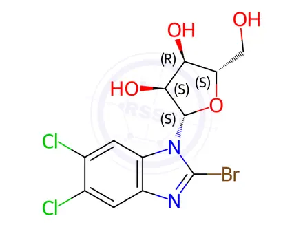 Chemical structure of Maribavir Impurity 77