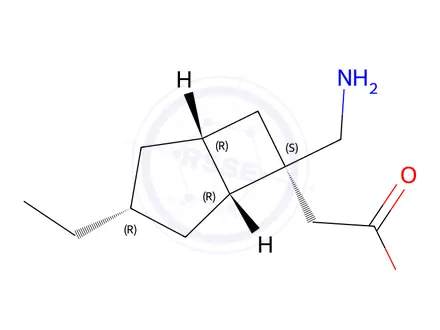 Chemical structure of Mirogabalin Impurity 228