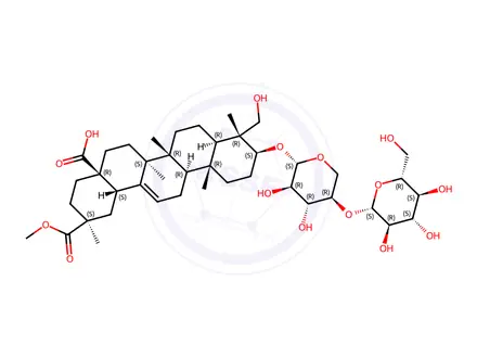 Chemical structure of Esculentoside C