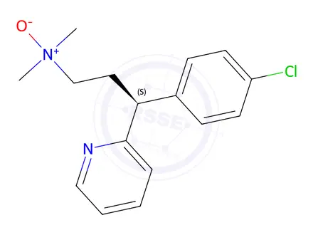 Chemical structure of Dexchlorpheniramine N-Oxide Dihydrochloride