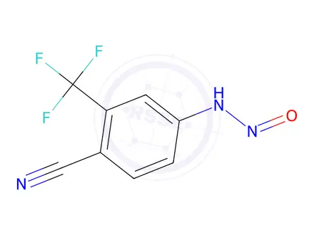 Chemical structure of N-(4-Cyano-3-(trifluoromethyl)phenyl)nitrous amide