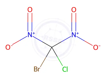 Chemical structure of Bromo(chloro)dinitromethane