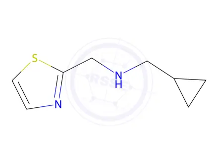 Chemical structure of 1-Cyclopropyl-N-(thiazol-2-ylmethyl)methanamine