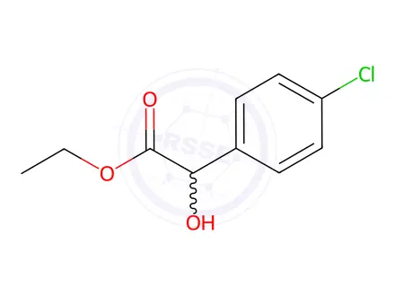 Chemical structure of Ethyl 2-(4-chlorophenyl)-2-hydroxyacetate