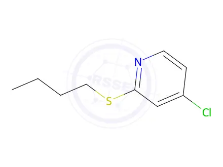 Chemical structure of 2-(Butylthio)-4-chloropyridine