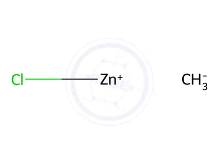 Chemical structure of Methyl Zinc Chloride 2.0M in THF