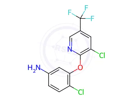 Chemical structure of Fluazuron Impurity 2