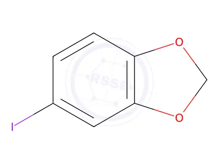 Chemical structure of 1-Iodo-3,4-methylenedioxybenzene