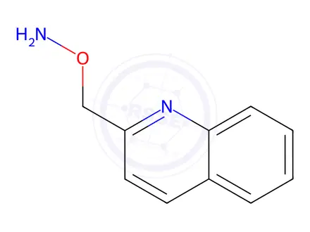 Chemical structure of o-(Quinolin-2-ylmethyl)hydroxylamine