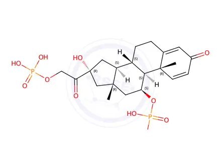 Chemical structure of Prednisolone Impurity 17