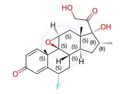 Chemical structure of Fluticasone Propionate Impurity 80