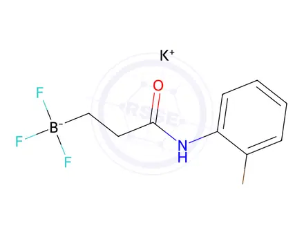 Chemical structure of Potassium (3-((2-bromophenyl)amino)-3-oxopropyl)trifluoroborate