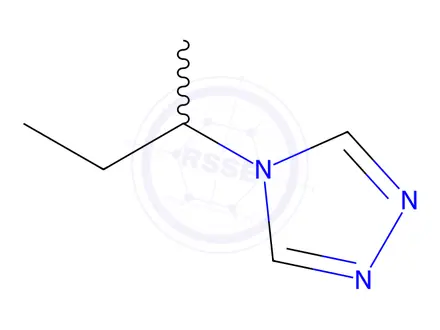 Chemical structure of 4H-1,2,4-Triazole,4-(1-methylpropyl)-(9CI)