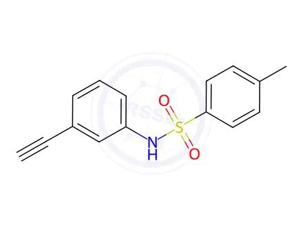 Chemical structure of n-(3-Ethynylphenyl)-4-methylbenzenesulfonamide
